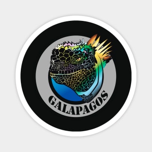 Galapagos Islands Iguana Marina Magnet